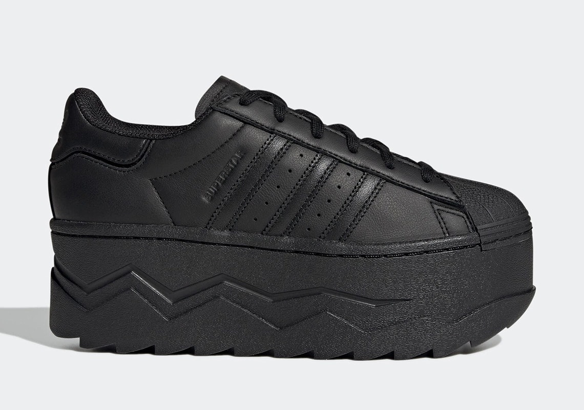 Adidas platform Superstar sneaker is ridiculously tall and chunky