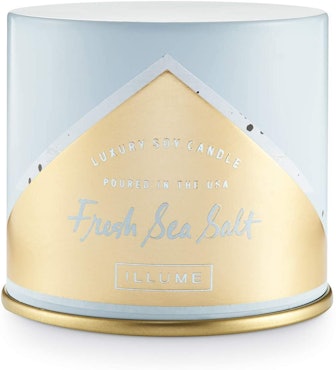 Illume Vanity Tin Fresh Sea Salt Soy Candle