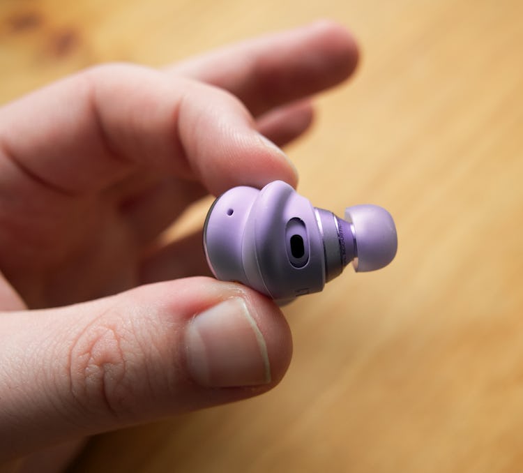 Soundcore Liberty 3 Pro ear tip design with rubber wing tips