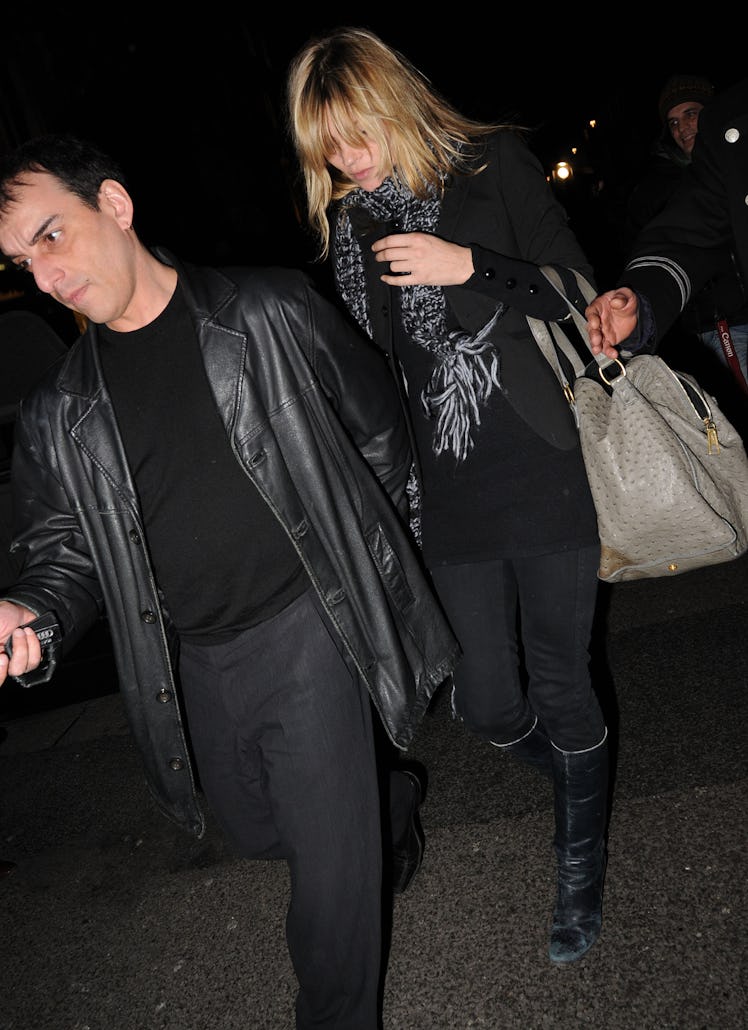 Kate Moss leaving Claridges Hotel on March 25, 2008