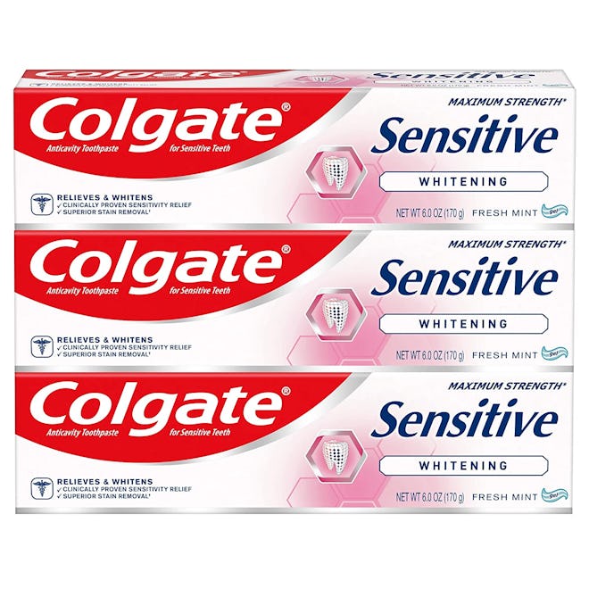 Colgate Whitening Toothpaste For Sensitive Teeth