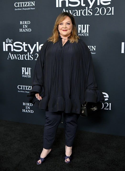  Melissa McCarthy attends the 6th Annual InStyle Awards on November 15, 2021.