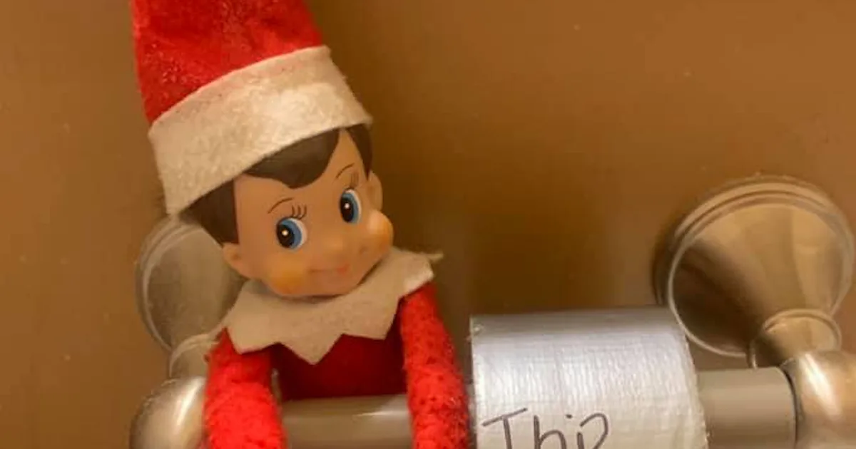 23 Mischievous Elf On The Shelf Ideas 23-mischievous-elf-on-the-shelf-ideas