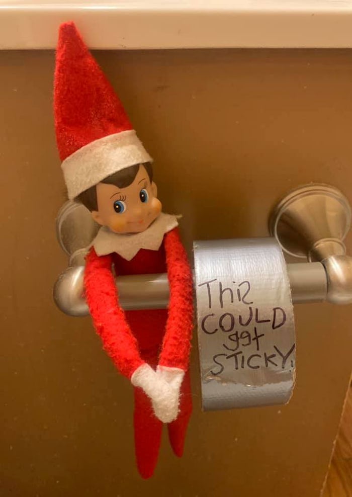 These mischievous elf ideas are great for your Elf on the Shelf.