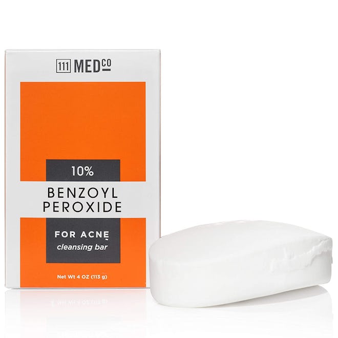 111 MedCo 10% Benzoyl Peroxide Acne Bar, 4 Oz.
