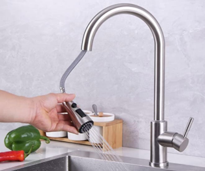 Angle Simple Kitchen Faucet Head Replacement