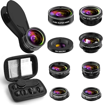 VKAKA Phone Camera Lens Kit (9 Pieces)