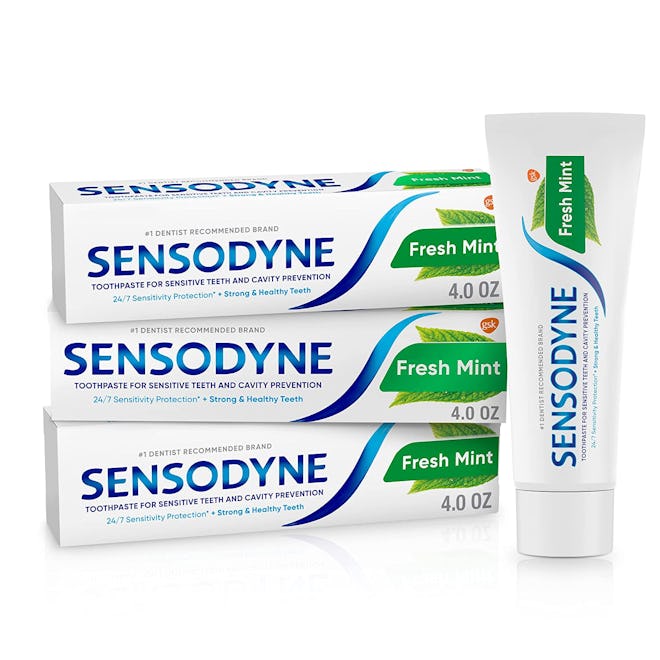 Sensodyne Fresh Mint Sensitive Toothpaste (3-Pack)