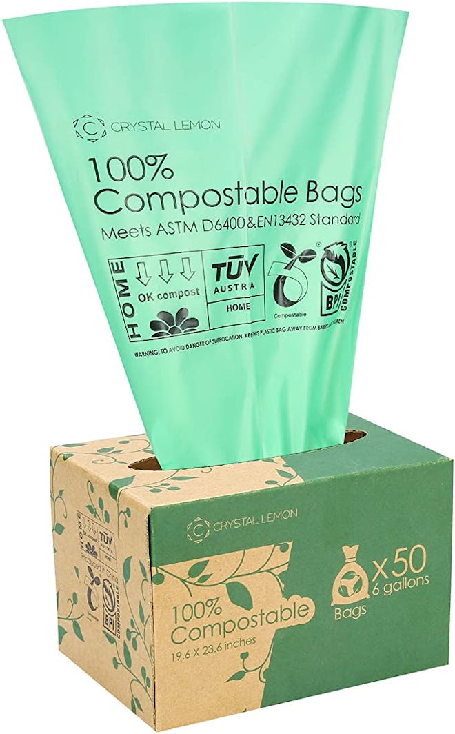 C Crystal Compostable Trash Bags 