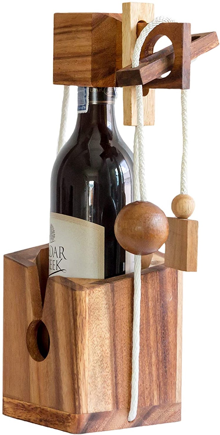BSIRI Gifts Wine Bottle Puzzle