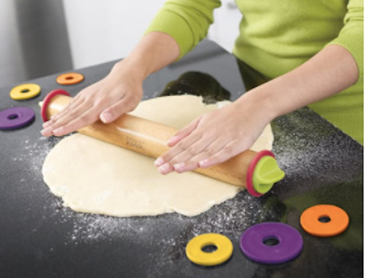 Joseph Joseph Adjustable Rolling Pin with Removable Rings