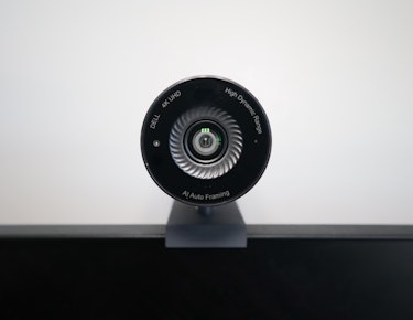 The Dell UltraSharp webcam has an 8.3-megapixel image sensor and is capable of 4K at up to 30 fps or...