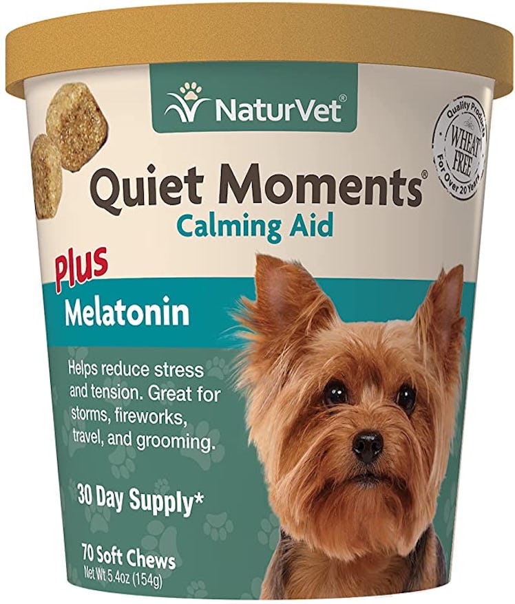 NaturVet Quiet Moments Calming Aid Dog Supplement