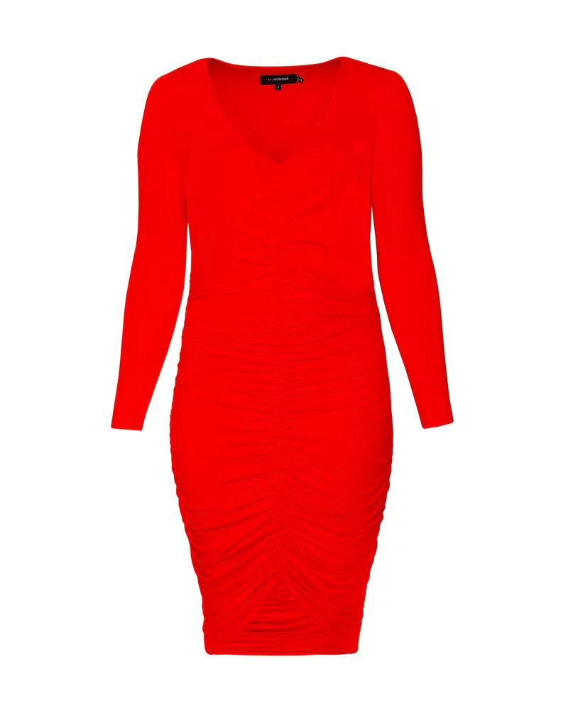 strapless open back dress AIDEN BANDAGE MINI DRESS