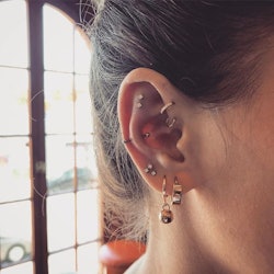A snug piercing looks cool, but it's not compatible with every ear.