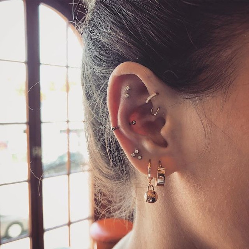 A snug piercing looks cool, but it's not compatible with every ear.