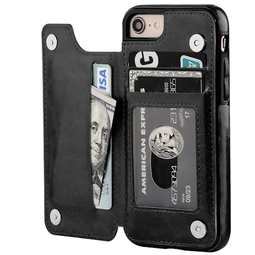 iphone wallet case with ID card holder