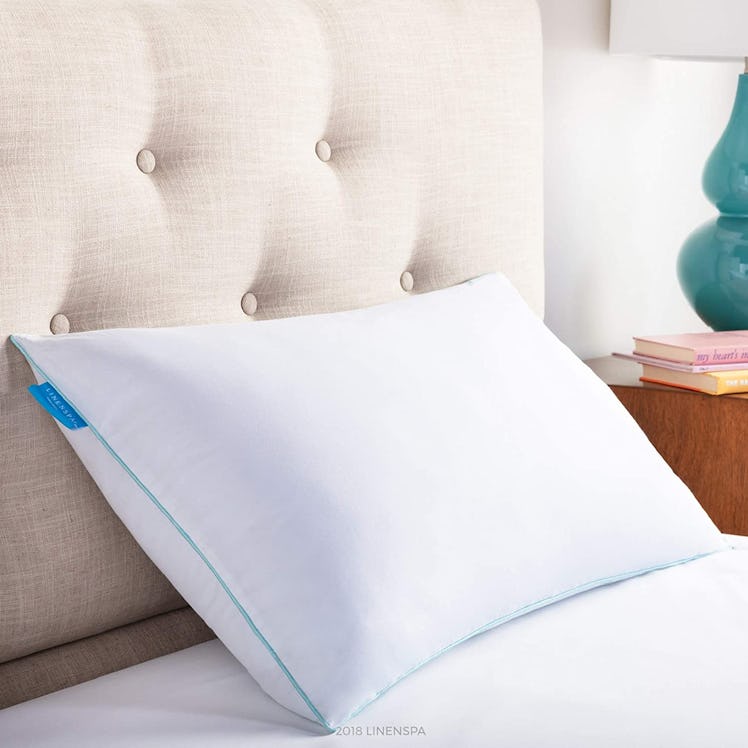 LinenSpa Shredded Memory Foam Pillow with Gel
