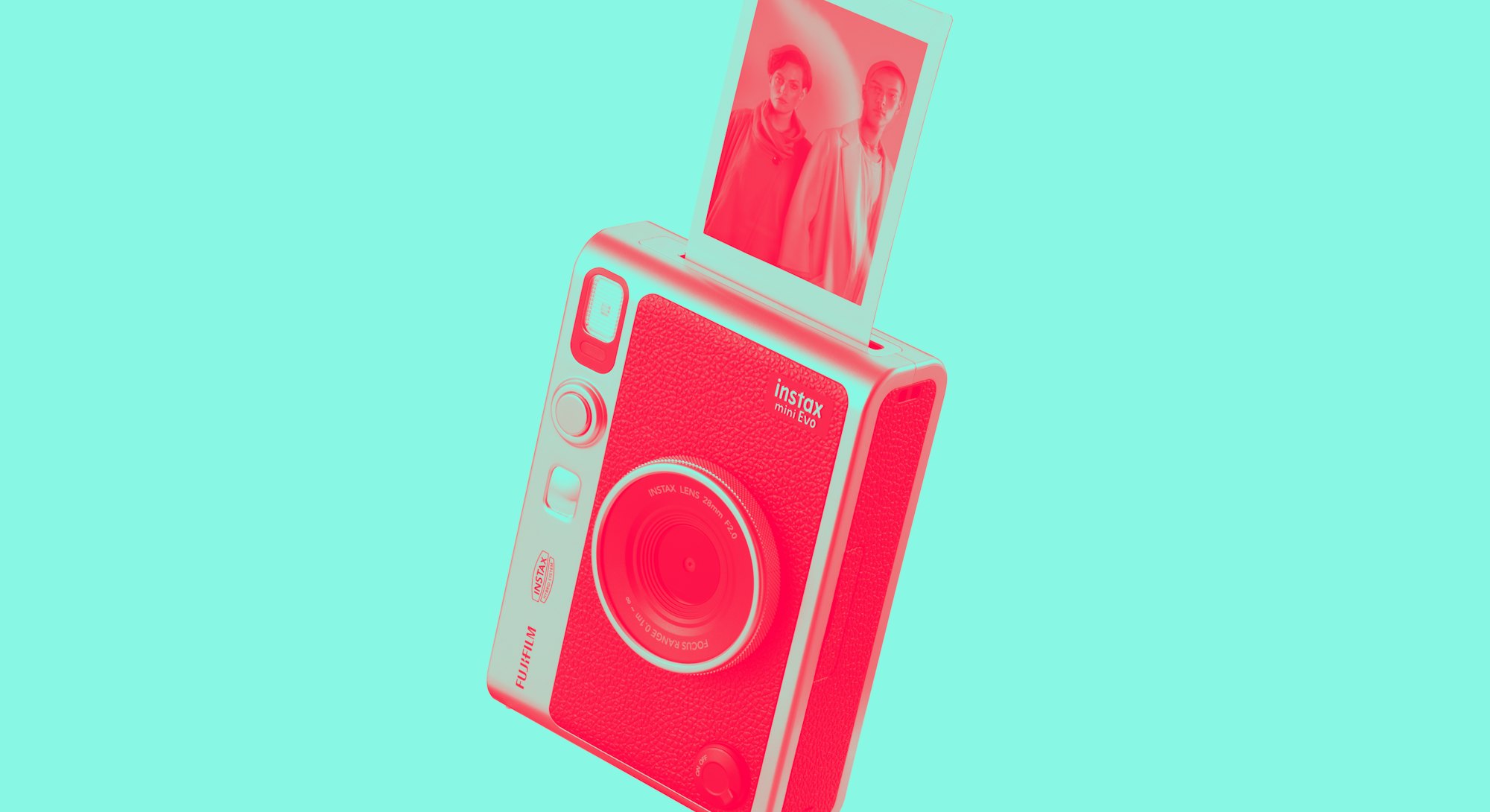 Instax Mini Evo new camera with different modes