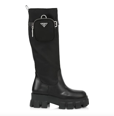 Prada Tall Leather Boots