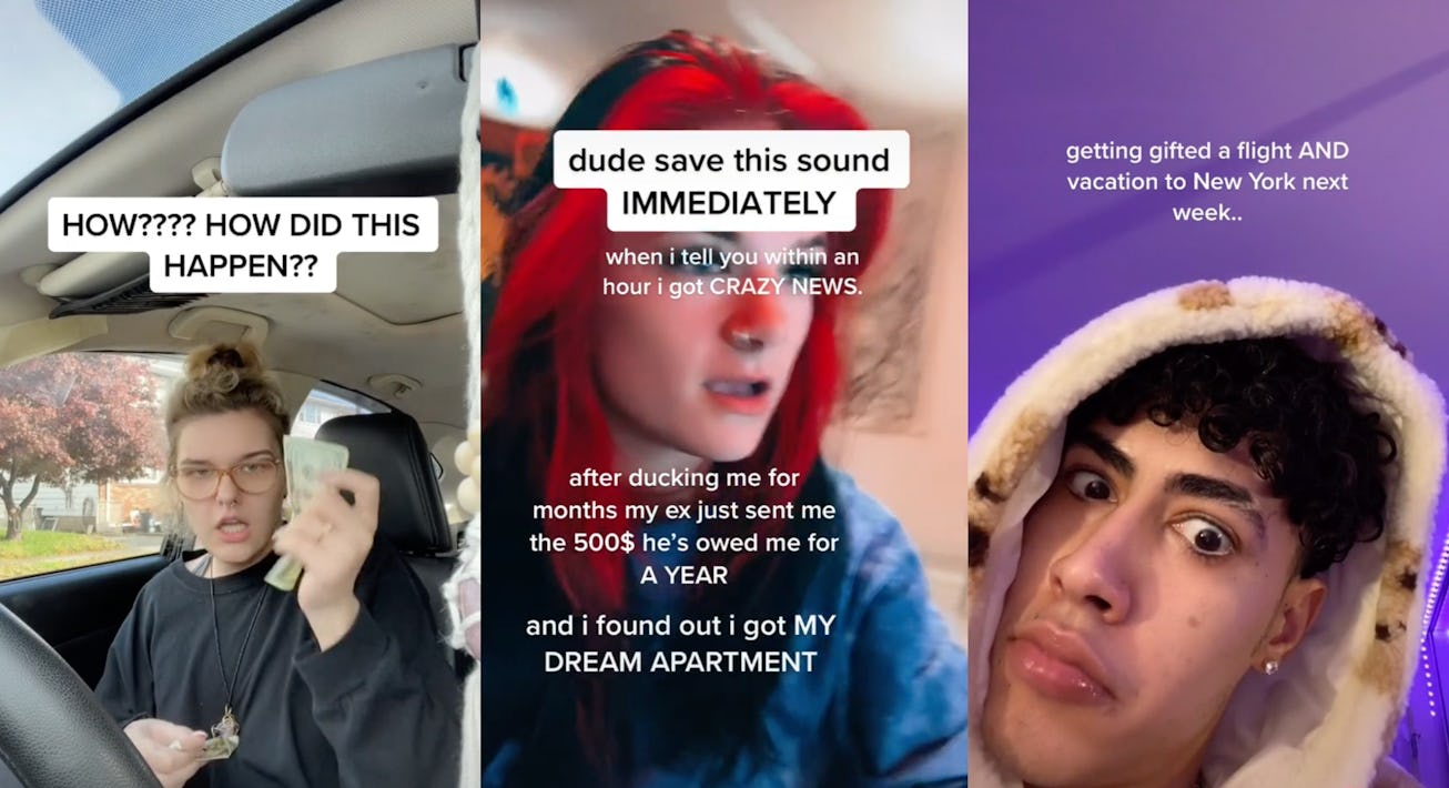 TikTok creators use a mysterious sound that promises good fortune.