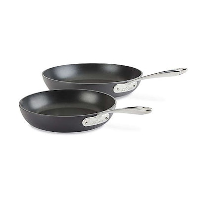 All-Clad Nonstick Hard-Anodized 2-Piece Fry Pan Set