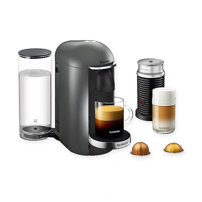 Nespresso® by Breville® VertuoPlus Deluxe Coffee and Espresso Maker Bundle in Black