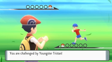 pokemon bdsp battle screenshot