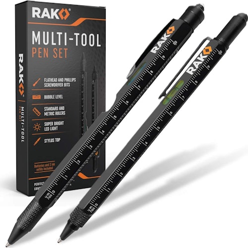 RAK 2-in-1 Multi-Tool Pen (2-Pack)