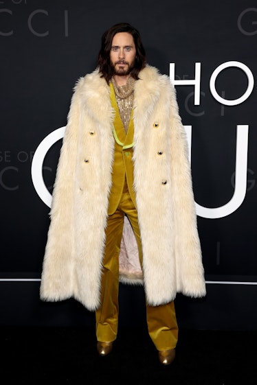 Jared Leto attends the "House Of Gucci" New York Premiere