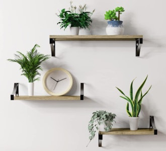 Amada Homefurnishing Floating Shelves Wall (Set Of 3)