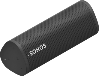 Sonos Roam speaker in Shadow Black.