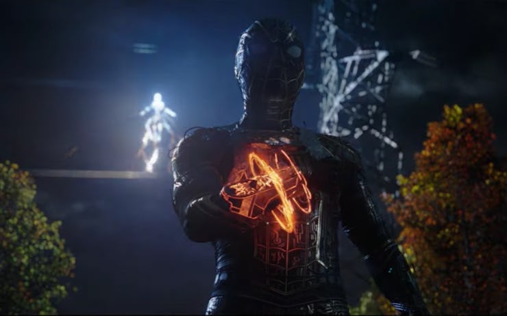 spider-man no way home black suit