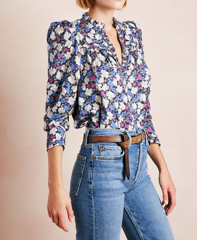 Brigitte Puff Sleeve Blouse