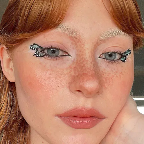 Butterfly eyeliner is everywhere — here's how to rock the look.