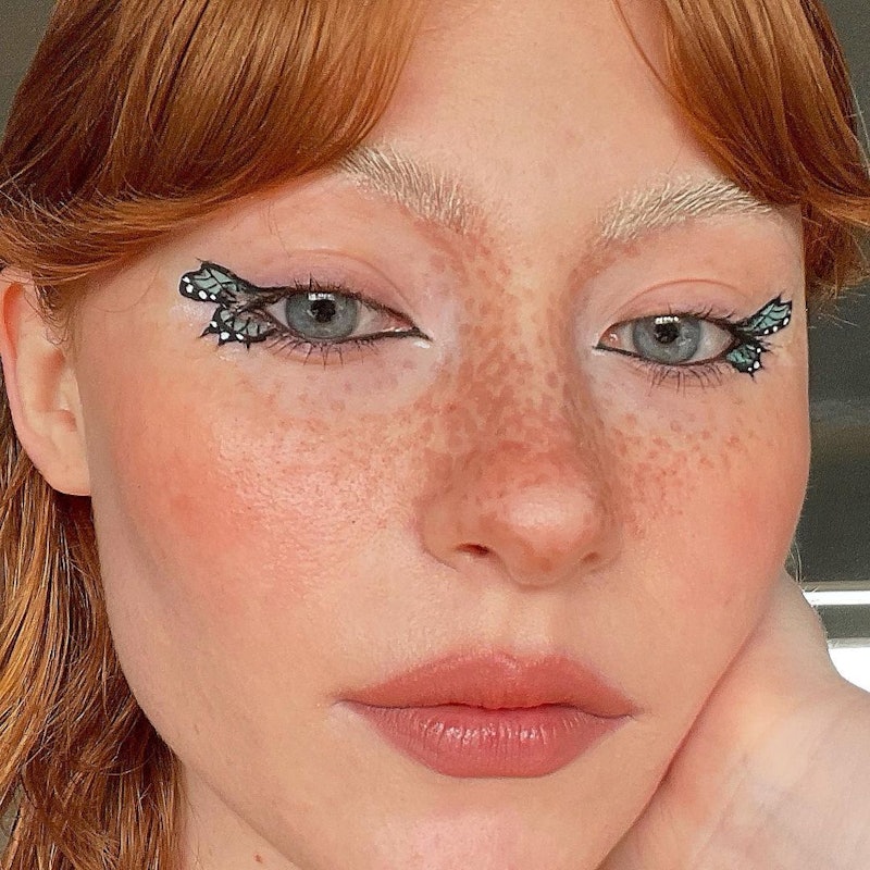 Butterfly eyeliner is everywhere — here's how to rock the look.