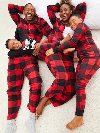 Unisex Matching Print Snug-Fit Pajama Set for Toddler & Baby