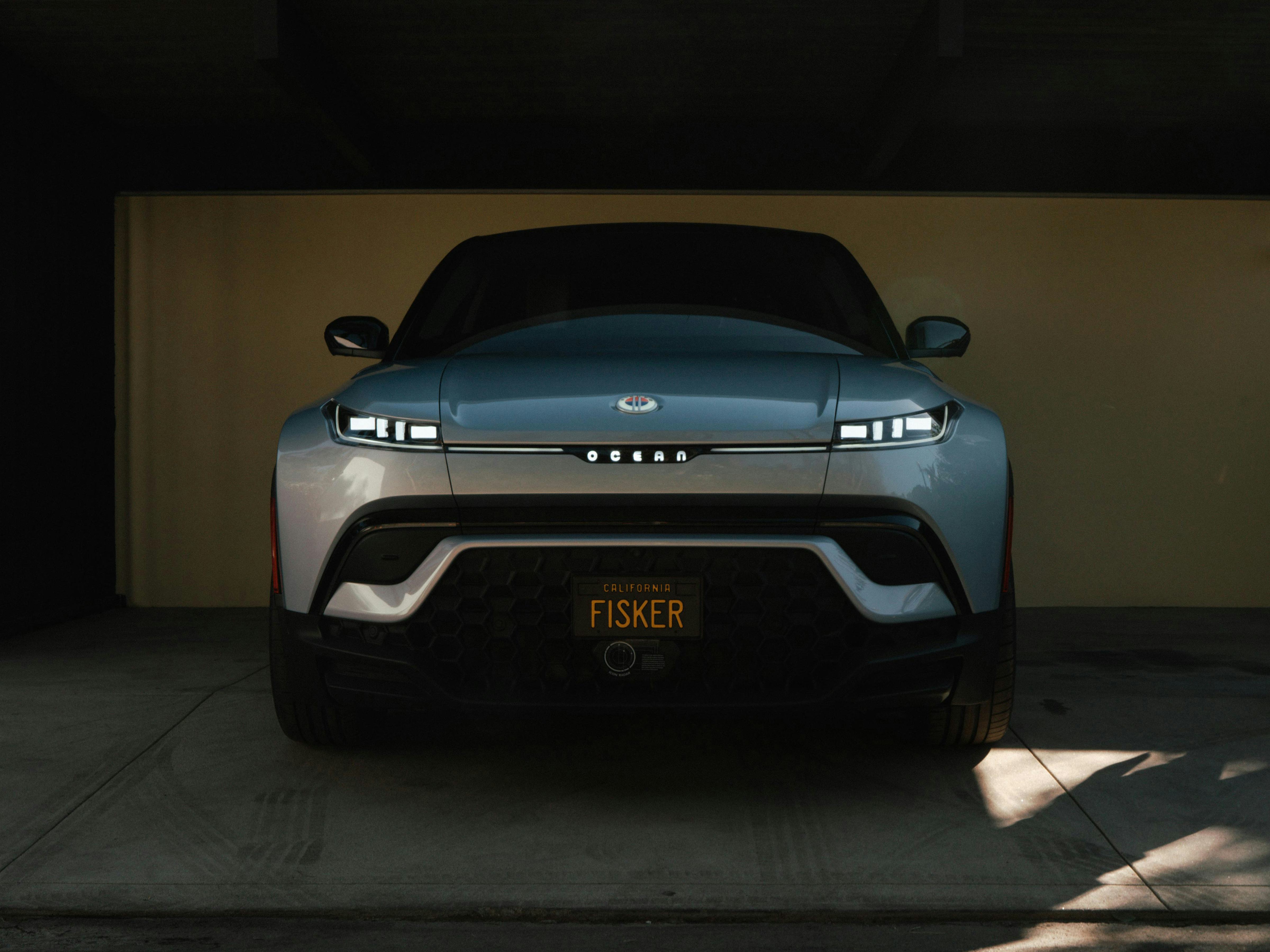 Fisker's recently unveiled Ocean electric SUV. EV. EVs. Electric vehicles.