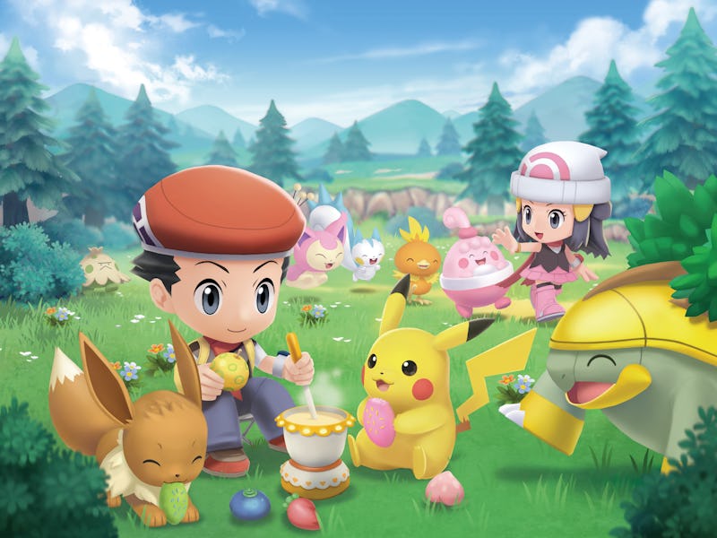 pokemon bdsp key art screenshot