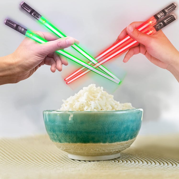 Chop Sabers Light-Up Chopsticks (4 Pairs)