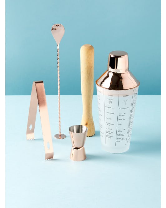 Cambridge 5-Piece Copper Mixology Set