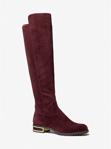 Michael Kors Alicia Faux Suede Over-the-Knee Boot on Sale for Black Friday 2021