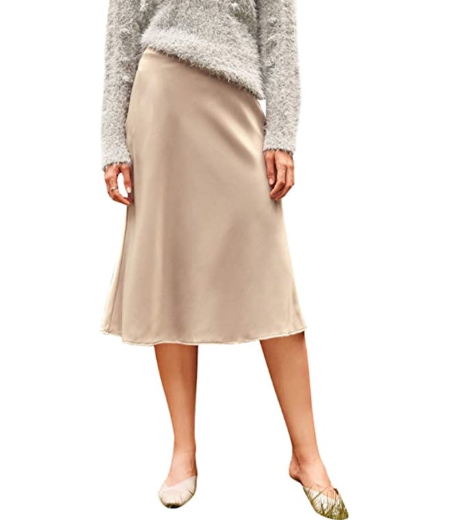 Verdusa A-Line Midi Skirt