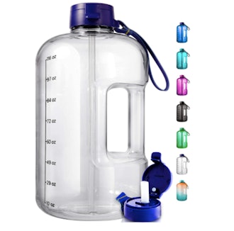 AQUAFIT 1-Gallon Water Bottle With Time Markers