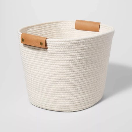 13" Decorative Coiled Rope Basket - Threshold