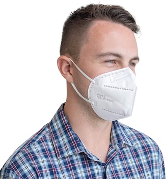 SupplyAID KN95 Face Masks in White (5-pack)