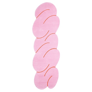 Pink Squiggle Rug