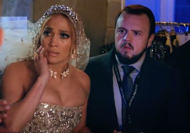 Jennifer Lopez and John Bradley in 'Marry Me'