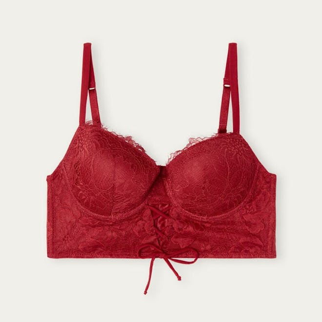 Something Lacy Sofia Bustier Balconette Bra