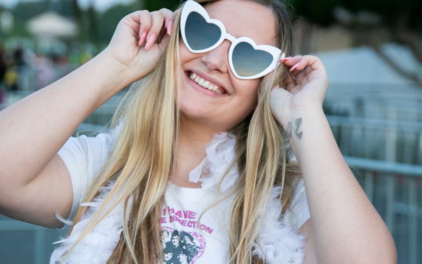 Street style at Harry Styles' Love On Tour At The Forum in Los Angeles.